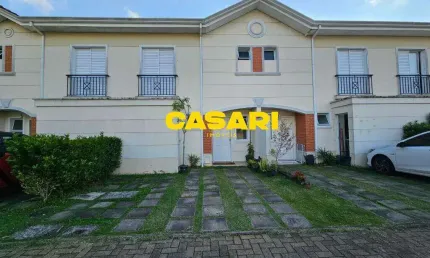 Sobrado com 3 dormitórios para alugar, 96 m² - Demarchi - São Bernardo do Campo/SP