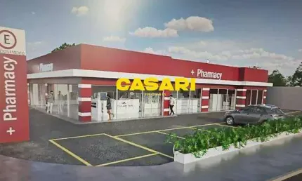 Galpão para alugar, 396 m² - Vila Scarpelli - Santo André/SP