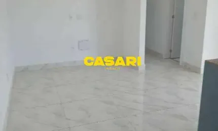 Apartamento com 2 dormitórios para alugar, 59 m² - Utinga - Santo André/SP