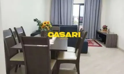 Apartamento com 3 dormitórios para alugar, 100 m² - rudge ramos - são bernardo do campo/sp