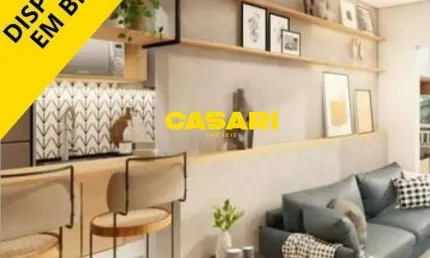 Apartamento com 2 dormitórios para alugar, 49 m² - Assunção - São Bernardo do Campo/SP