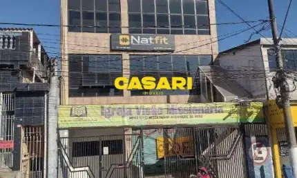 Salão Comercial para Alugar com 350 m² e 7 Vagas no Taboão – Diadema/SP