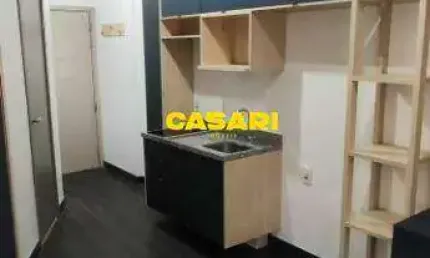 Apartamento com 1 dormitório para alugar, 20 m² - Santo Antônio - São Caetano do Sul/SP