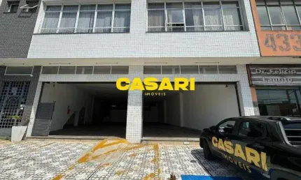 Salão comercial à venda no centro de sbc – 368m² na esquina com a rua jurubatuba