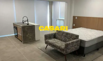 Apartamento com 1 dormitório para alugar, 32 m² - centro - são bernardo do campo/sp