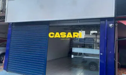 Salão comercial para alugar na vila bastos – 200 m² com pé direito alto e excelente visibilidade em santo andré