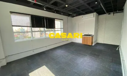 Sala para alugar, 33 m²- baeta neves - são bernardo do campo/sp