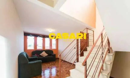 Sobrado com 5 dormitórios, 200 m² - venda por r$ 848.000,00 ou aluguel por r$ 4.619,00/mês - centro - são bernardo do campo/sp