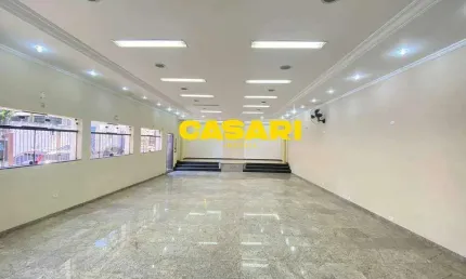 Salão, 192 m² - venda ou aluguel - Vila Pires - Santo André/SP