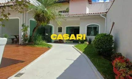 Casa com 4 dormitórios, 422 m² - venda por r$ 3.200.000,00 ou aluguel por r$ 20.180,00/mês - vila assunção - santo andré/sp