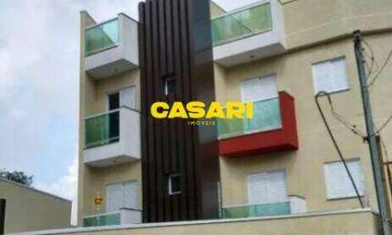 Cobertura com 2 dormitórios para alugar, 46 m² por R$ 3.280,00/mês - Vila Dora - Santo André/SP