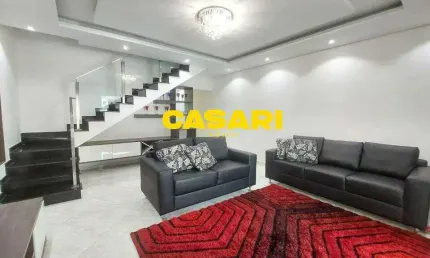 Sobrado com 3 dormitórios à venda, 292 m² - Jardim Rina - Santo André/SP