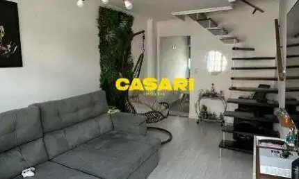 Sobrado com 2 dormitórios à venda, 80 m² por r$ 549.000,00 - jardim lauro gomes - são bernardo do campo/sp