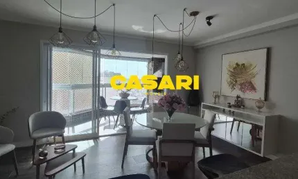 Apartamento com 3 dormitórios à venda, 93 m² - Vila Assunção - Santo André/SP