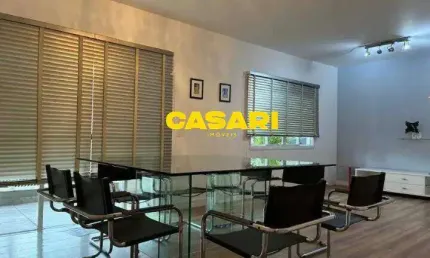 Sobrado mobiliado com 3 dormitórios à venda ou aluguel – 200 m² – Bairro Jardim, Santo André/SP