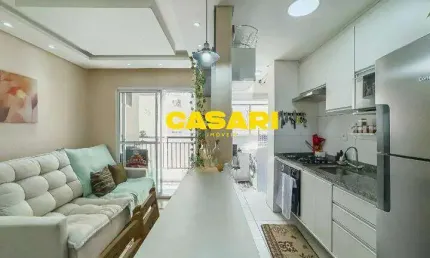 Apartamento com 2 dormitórios à venda, 56 m²- planalto - são bernardo do campo/sp