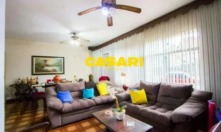 Casa com 3 dormitórios à venda, 250 m² - vila scarpelli - santo andré/sp