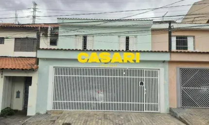 Sobrado com 3 dormitórios à venda, 182 m² - jardim jamaica - santo andré/sp
