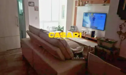 Sobrado com 3 dormitórios à venda, 194 m² - vila valparaíso - santo andré/sp