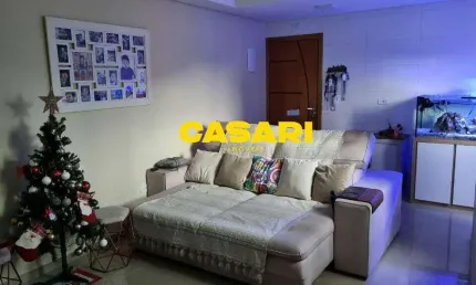 Cobertura com 2 dormitórios à venda, 107 m² - Vila Tibiriçá - Santo André/SP