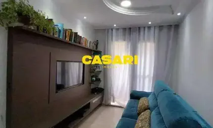 Apartamento com 2 dormitórios à venda, 57 m² - jardim irajá - são bernardo do campo/sp