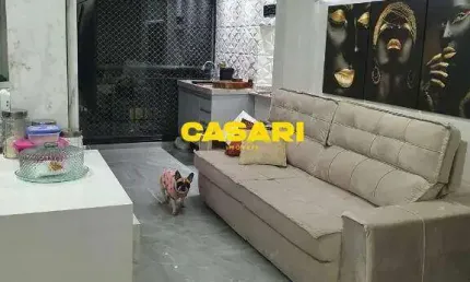 Apartamento com 3 dormitórios à venda, 74 m² - campestre - santo andré/sp