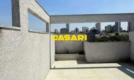 Cobertura com 2 dormitórios à venda, 100 m² - Jardim - Santo André/SP