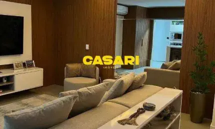 Apartamento com 3 dormitórios à venda, 127 m² - chácara inglesa - são bernardo do campo/sp