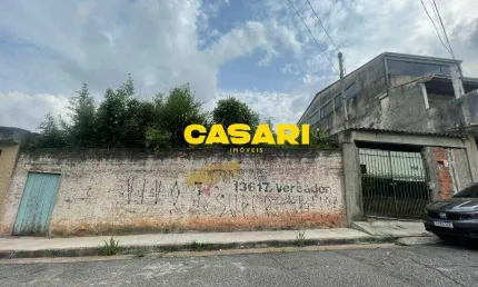 Terreno à venda, 290 m² - Planalto - São Bernardo do Campo/SP
