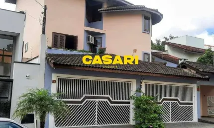 Sobrado com 5 dormitórios à venda, 561 m² - parque dos pássaros - são bernardo do campo/sp