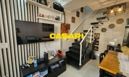 Sobrado com 2 dormitórios à venda, 78 m²- Nova Petrópolis - São Bernardo do Campo/SP