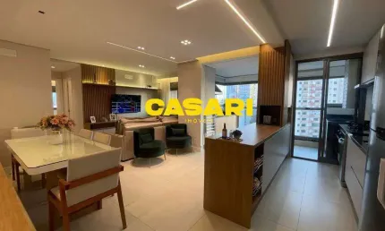 Apartamento à Venda com 2 Dormitórios, 73 m², 2 Vagas e Lazer Completo - Vila Assunção, Santo André/SP