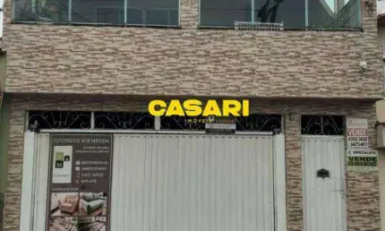 Sobrado com 5 dormitórios à venda, 246 m² - santa terezinha - são bernardo do campo/sp