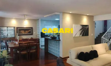 Sobrado com 3 dormitórios à venda, 276 m² - jardim três marias - são bernardo do campo/sp