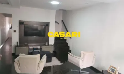 Sobrado com 2 dormitórios à venda, 236 m² - rudge ramos - são bernardo do campo/sp