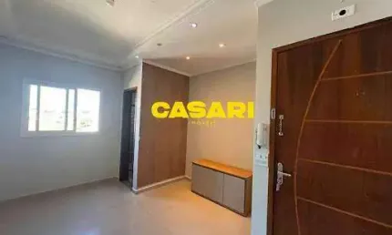 Cobertura com 2 dormitórios à venda, 65 m²- jardim alvorada - santo andré/sp
