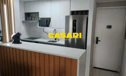 Apartamento com 3 dormitórios à venda, 68 m² - campestre - santo andré/sp