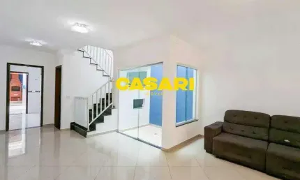 Sobrado com 3 dormitórios à venda, 187 m² - assunção - são bernardo do campo/sp