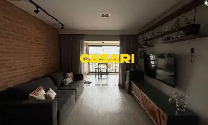 Apartamento com 2 dormitórios à venda, 91 m² - rudge ramos - são bernardo do campo/sp