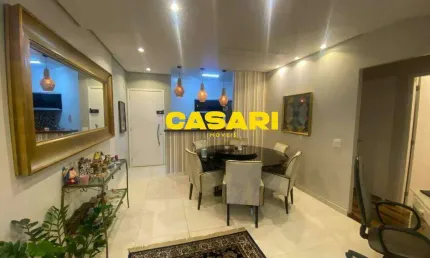Apartamento com 2 dormitórios à venda, 87 m² - centro - são bernardo do campo/sp