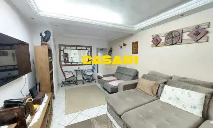Sobrado com 3 dormitórios à venda, 188 m² - jardim las vegas - santo andré/sp