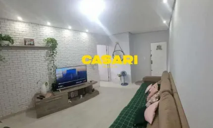 Apartamento com 2 dormitórios à venda, 55 m² - taboão - são bernardo do campo/sp