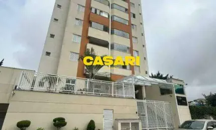 Apartamento com 2 dormitórios à venda, 76 m² - jardim santo antônio - santo andré/sp