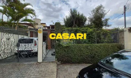 Casa com 2 dormitórios à venda, 243 m² - assunção - são bernardo do campo/sp