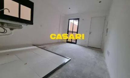Apartamento com 2 dormitórios à venda, 52 m² - campestre - santo andré/sp
