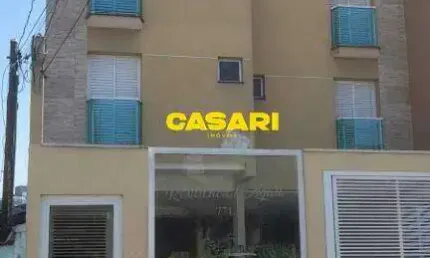 Cobertura com 2 dormitórios à venda, 98 m² - vila camilópolis - santo andré/sp