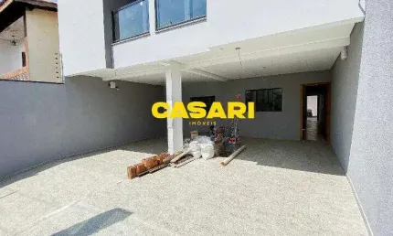 Sobrado à venda com 3 dormitórios e 128 m² – Vila Alto de Santo André – Santo André/SP