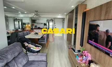 Apartamento à venda com 3 dormitórios, 70 m² – Vila Valparaíso – Santo André/SP