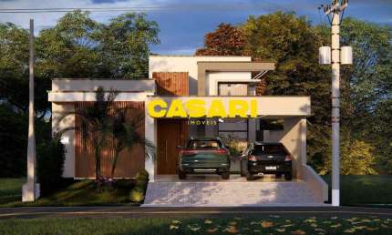 Casa com 3 dormitórios, sendo 2 suítes à venda, 160 m² - Tropicália Garden - Boituva/SP