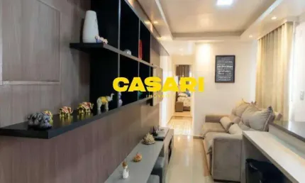 Cobertura à venda com 2 dormitórios, suíte e planejados – 105 m² vila assunção - santo andré/sp